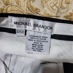 Michael Brandon! 32/32 Black Slacks!